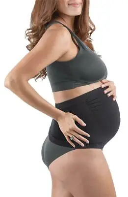 Nib $32 Ingrid & Isabel  Bellaband  Maternity Belly Support Black Size 2(8-12) • $7.50