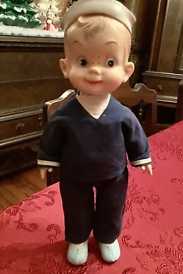 Vintage Effanbee 11” Mickey Sailor Boy Doll In Original Outfit • $30