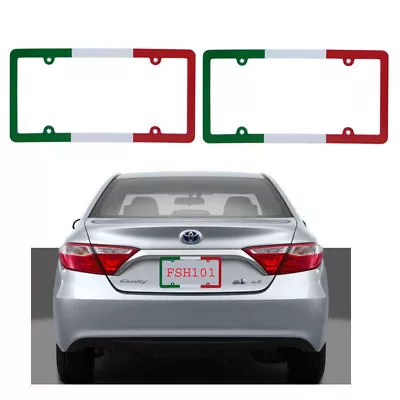 New 2pc Mexico / Mexican Car Truck Universal Fit License Plate Frame Made In USA • $13.19