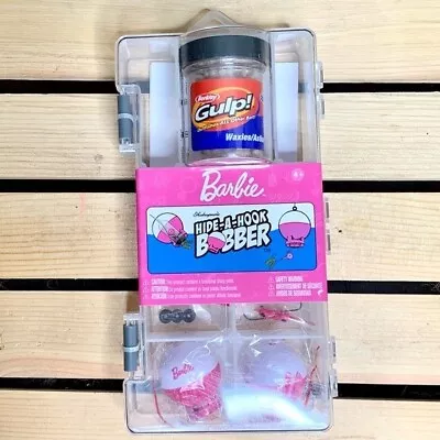 Barbie Hide-A-Hook Bobber Fishing Set • $30