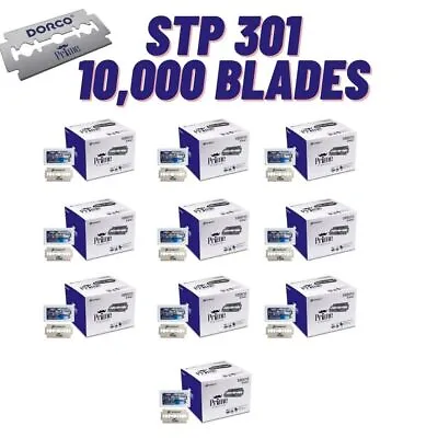 $579.99 • Buy 10,000 Dorco Prime Platinum Double Edge Razor Blades STP301 - Fast Shipping
