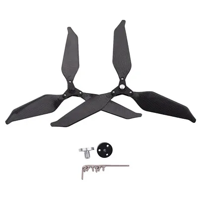 $30.42 • Buy Low-Noise Advanced Carbon Fiber Propellers 3-Blades For DJI Mavic Pro Drone