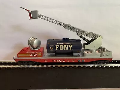 K-Line #462 FDNY NYC Searchlight Unit- High Rise - Foam Fire Car- NICE -O  Gauge • $87.99