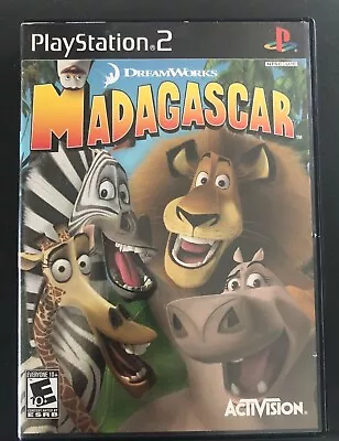 Madagascar - PlayStation 2 PS2 - Complete W/ Manual CIB • $7.59