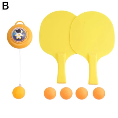 $15.73 • Buy B2 Rackets 6 Balls Indoor Table Tennis Self-training Set Hanging Interaction  α9