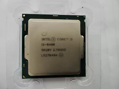Intel Core I5-6400 Quad Core CPU 2.70GHz 6M 8GT/s  SR2BY LGA1151 • $10