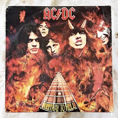 ACDC AC/DC Highway To Hell Bon Scott Era Vinyl LP Vinyl VG Sleeve VG • $98