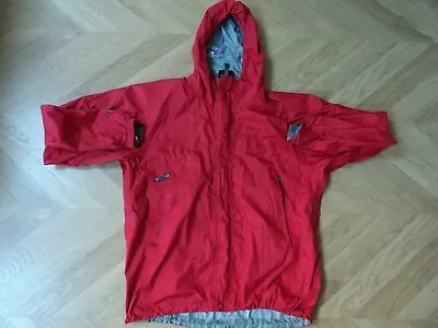 £34.99 • Buy Mens Marmot Waterproof Hooded Lightweight Jacket Red Size Large