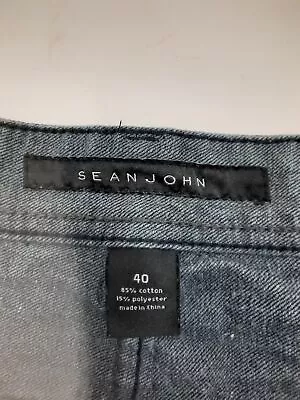 Men's Sean John Dark Blue Denim Jeans Sz 40x38 • $29.99