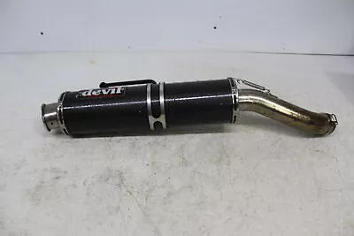 2004 Kawasaki Ninja Zx10r Zx1000c Exhaust Pipe Muffler Can Silencer Devil Racer • $123.65