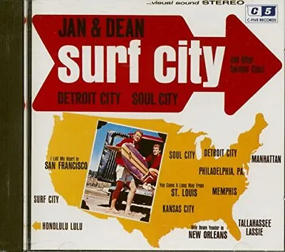 Jan & Dean - Surf City - Jan & Dean CD W6VG The Cheap Fast Free Post • £6.75