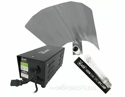 £15.99 • Buy SALE Lumii 600w Ballast Grow Light Kit Hydroponics Black 600w Bulb HPS Dual Spec