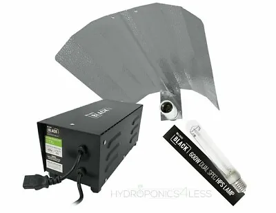 SALE Lumii 600w Ballast Grow Light Kit Hydroponics Black 600w Bulb HPS Dual Spec • £15.99