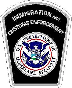  Immigration And Customs Reflective Vinyl Decal DHS ICE Police Border Patrol  • $2.75