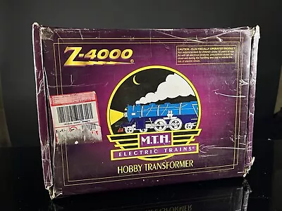 MTH Z-4000 400 Watt Dual Control Hobby Transformer In Box • $345