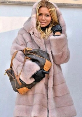 £98.84 • Buy Women's Winter Sheepskin Coat Fur Coat Hooded Long Jacket Loose Thick Warm Coat