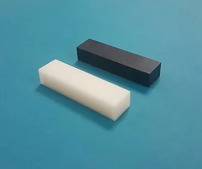 60 X 15 X 10mm Nylon Plastic Plate Sheet Cutting Engineering Materials Packer • £2.20