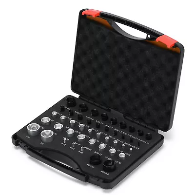 44pcs Inch & Metric Set Nut & Bolt Thread Checker Identifier Thread Gauges Box • $48.90