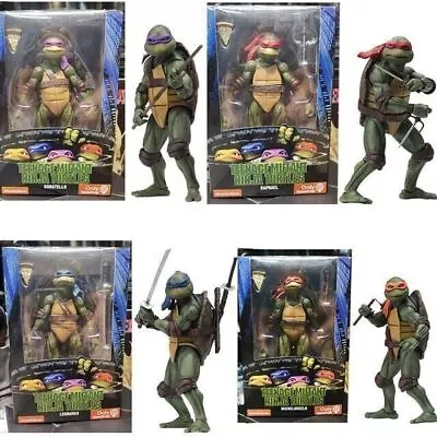 Ninja Turtles 1990 Movie 7  NECA TMNT Teenage Movable Toys Mutant Figure Toys UK • £17.77