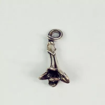 Mignon Faget Sterling Silver Lily Flower Pendant Or Charm 3.69 G • $89.99