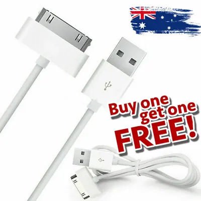 30 Pin 1M Cable USB Data Sync Charger Charging Lead For Apple IPhone IPad IPod • $8.99
