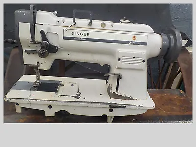 Industrial Sewing Machine Model Singer 211- Single Needle Feed- Leather • $450