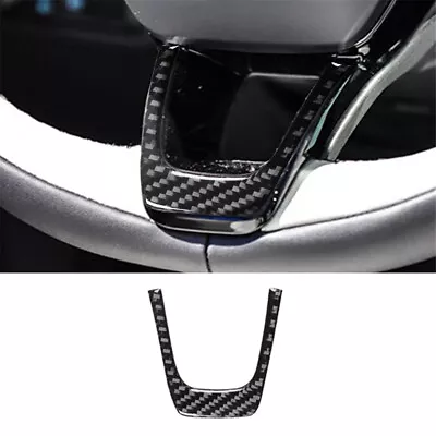 For Ford Mustang Mach-E Carbon Fiber Interior Steering Wheel Lower Cover Trim • $8.93