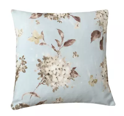 Laura Ashley Belvoir Fabric Wedgewood Floral Cushion Cover/sham Pillow Case 16   • £13.76