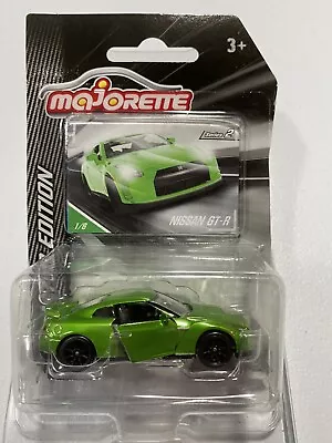 Majorette Nissan GT-R R 35 Limited Edition Series 2 Green New NIB 1/64th Scale • $15