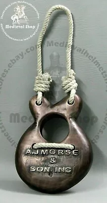 Antique Hanging Heavy Weight A.J Morse Diving Divers Helmet Lock Shape Look Gift • $49