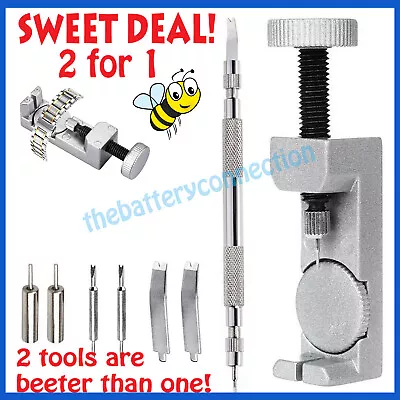 Adjustment Watch Band Strap Bracelet Link Pin Remover Repair Resizing Tool Kit • $5.95