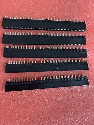 $6.99 • Buy 645169-2   Pcb Edge Connector Female Amp  98 Position 2 Row  (lot Of 5)