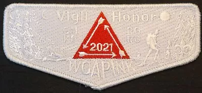 Oa Woapink Lodge 167 Bsa Lincoln Trails Patch 2021 2022 Ghost Vigil Honor Flap • $45.40