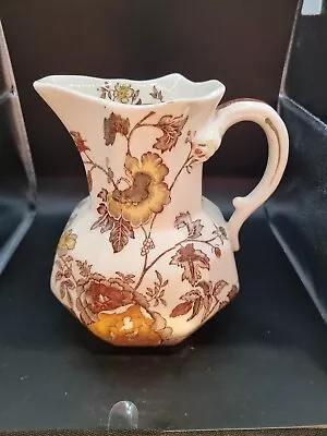 Masons Antique Jug  Cream And Browns • £40
