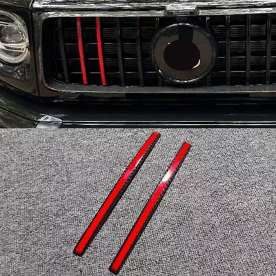 Dry Carbon Fiber Middle Grille Trim Cover For Mercedes G Wagon W464 G63 AMG 900 • $149