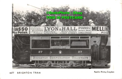 £7.99 • Buy R358474 Brighton Tram. Pamlin Prints. Postcard