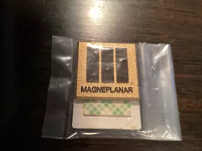 Magneplanar Square Gold Speaker Badge Logo Emblem Pair Magnepan Original • $19.88