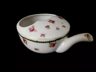 Porcelain Feeder /Invalid  Cup-  Red  Roses Decoration. • £29.99