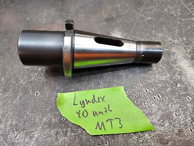 Lyndex 40 NMTB MT3 3MT End Mill Drill Tool Holder • $50