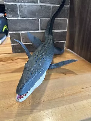 Jurassic World Large Real Feel Mosasaurus 28” Figure 2017 Mattel • $19.99