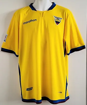 Ecuador Marathon Soccer Jersey Special Edition Copa America 2015 Rare Size: XL • $46.50