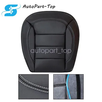 For 2012-2015 Mercedes Benz ML350 ML 400 Driver Bottom Leather Seat Cover Black • $33.99