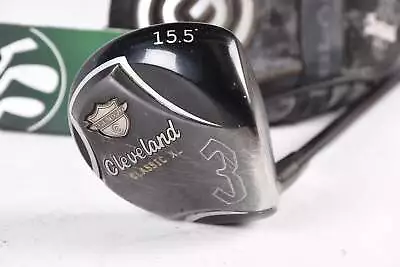 Cleveland Classic XL #3 Wood / 15.5 Degree / Stiff Flex Matrix Ozik Xcon-6 • £24.99