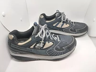 Skechers Shape Ups Sport Regimen Mens Size 10.5 US 52001 Toning Navy Blue Shoes • $33.99