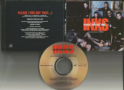 Michael Hutchence INXS Please You Got That RARE CLUB MIX & EDIT PROMO CD Single • $24.99