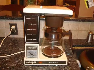 Vintage General Electric GE Brew Starter 10-Cup Drip Coffee Maker B2-3390-0 Nice • $69.99