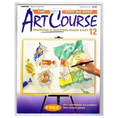 The Step-By-Step Art Course Magazine No.12 Mbox24 Drawing & Painting Made Easy • $4.91