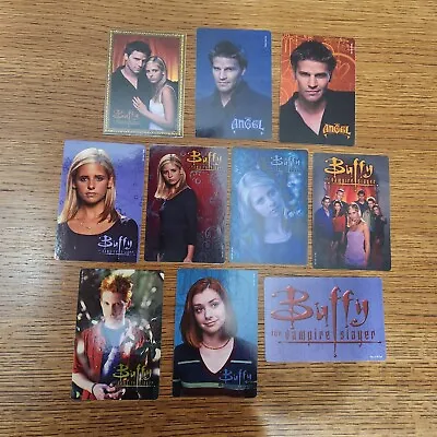 Vintage 1999 Lot Of 10 Fox Buffy The Vampire Slayer Vending Machine Stickers • $25.95