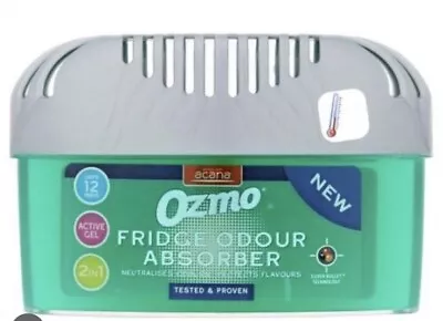 £5.89 • Buy Ozmo Professional Natural Fridge Odour Smell Absorber Deodoriser Lasts 12 Weeks