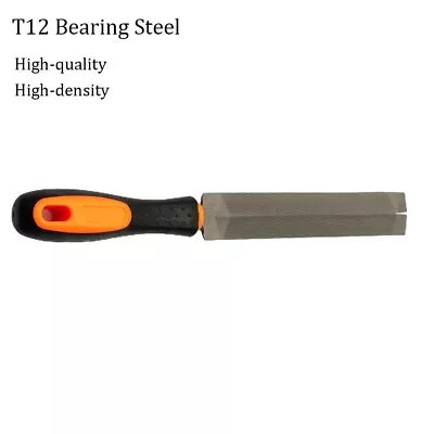 Shape Sharpen And Deburr Hand Saws With T12 Bearing Steel Pruning Saw File • £9.40